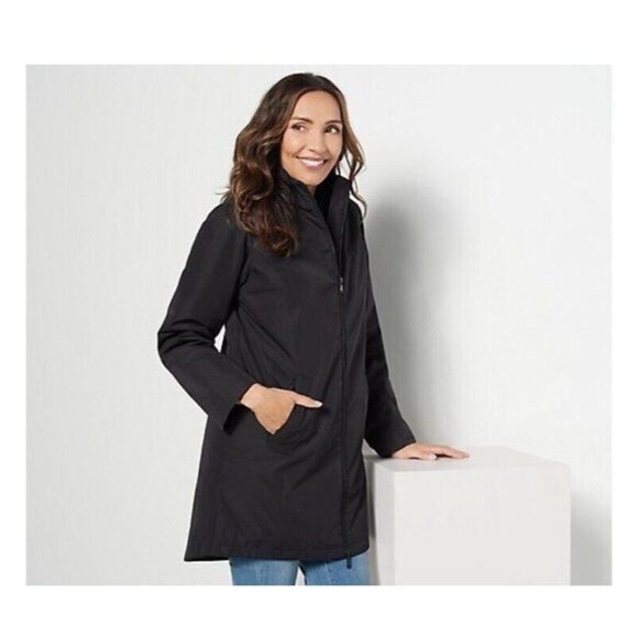 Centigrade 3 In 1 Soft Shell Jacket w/ Detachable Quilted Puffer Size‎ XXS Black - Picture 1 of 2